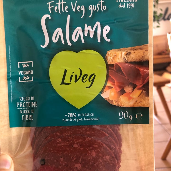 review photo of Liveg Fette veg gusto salame shared by @perelisa on 13 Aug 2022 - review
