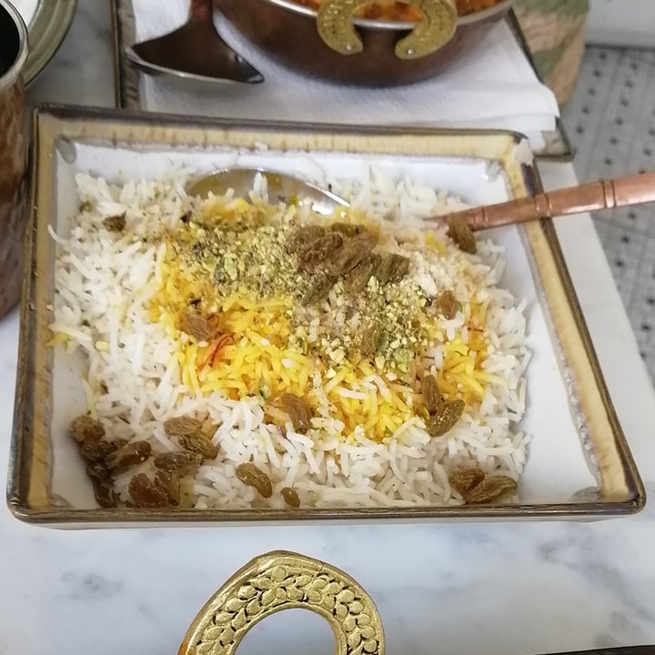 photo of Spice Garden Zafrani pulao shared by @saioaestanga on  14 Oct 2020 - review