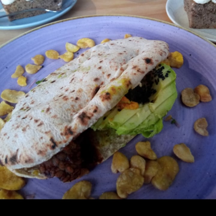 photo of The Happiness Cafe tempeh bread shared by @lillybootz on  06 Oct 2022 - review