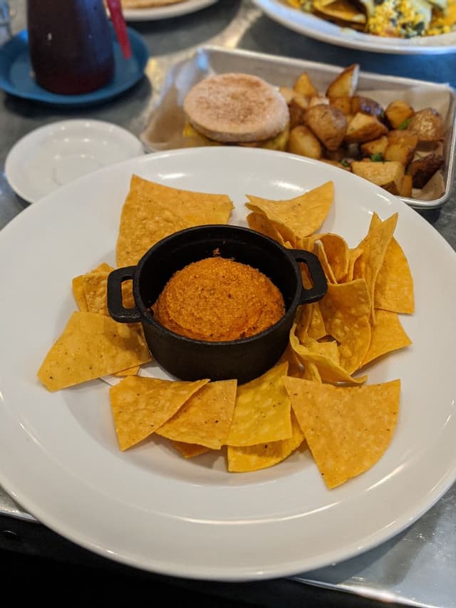 Foto do prato “Buffalo Cauliflower Dip”