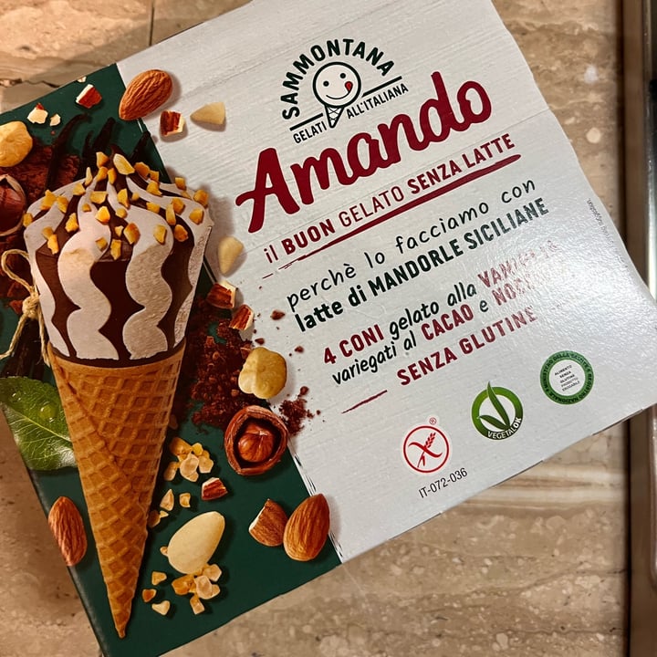 photo of Sammontana Coni gelato alla vaniglia variegati al cacao e nocciole shared by @beap on  01 Aug 2022 - review