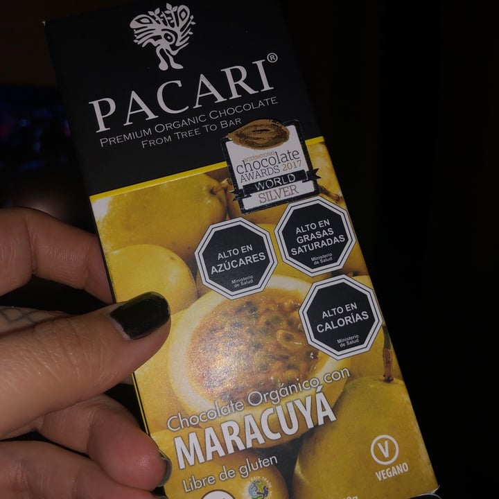photo of Paccari Chocolate ( Maracuya ) shared by @martusalgado on  12 Jul 2021 - review