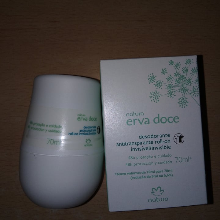 review photo of Natura Desodorante Antitranspirante Roll-on Invisible Erva Doce shared by @guileguiza on 24 Feb 2021 - review