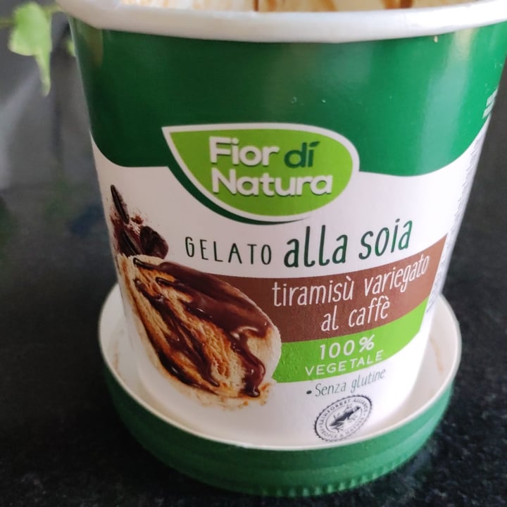 photo of Fior di Natura Gelato alla Soia Tiramisù Variegato al Caffè shared by @pasolante on  23 Jun 2022 - review