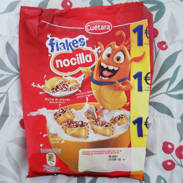 photo of Cuétara Flakes nocilla shared by @crastleveg on  27 Oct 2020 - review