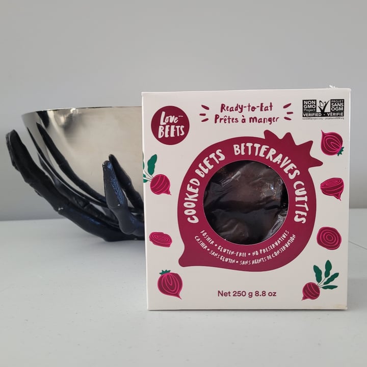 photo of Love Beets Organic Cooked Beets shared by @veganonvanisle on  31 Oct 2021 - review