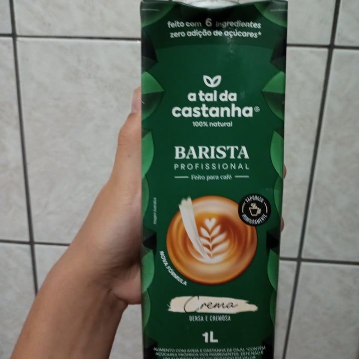 review photo of Bebida vegetal a tal da castanha Bebida orgânica a tal da castanha shared by @gabrielverissimo on 14 Dec 2022 - review