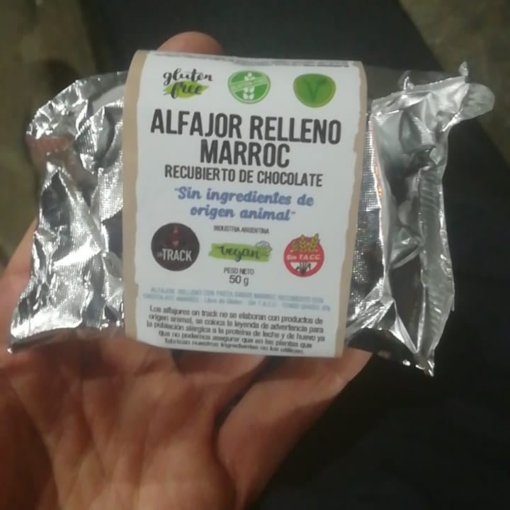 photo of On Track Alfajor OnTrack Relleno Marroc shared by @davidlomachenko10 on  26 Jun 2021 - review