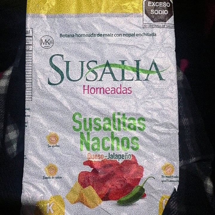 review photo of Susalia Susalitas Nachos (Queso y Jalapeños) shared by @haztevegan on 13 Nov 2022 - review