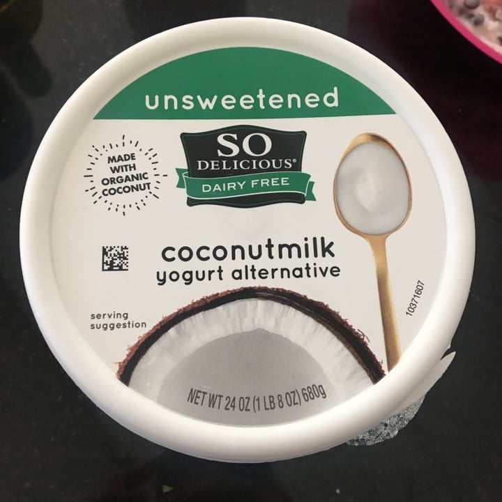 photo of So Delicious Dairy Free Unsweetened Coconut Milk Yogurt Alternative shared by @elodiee on  29 Jun 2020 - review