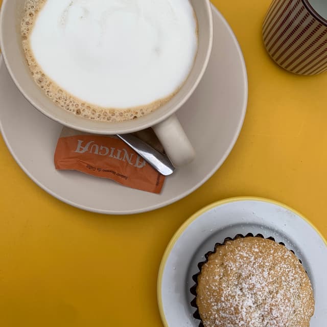 Photo of the dish “Cappuccino Di soia E Muffin”