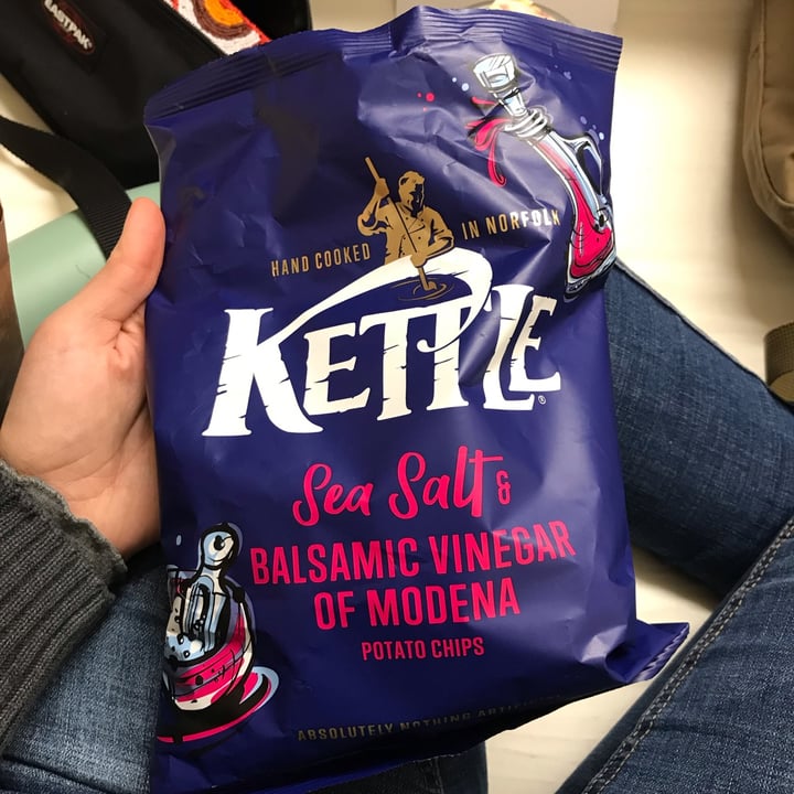 photo of Kettle Sea Salt & Balsamic Vinegar Of Modena shared by @arenavegan on  20 Dec 2022 - review