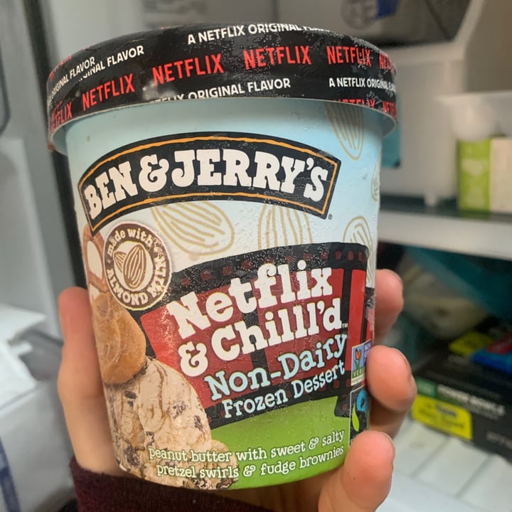 photo of Ben & Jerry's Netflix & Chilll'd Non-Dairy Frozen Dessert shared by @bananarosie on  04 Feb 2021 - review