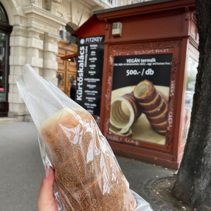 photo of Fitzkey Chimney Cake Vegan Termék shared by @nepisofia on  26 Oct 2022 - review