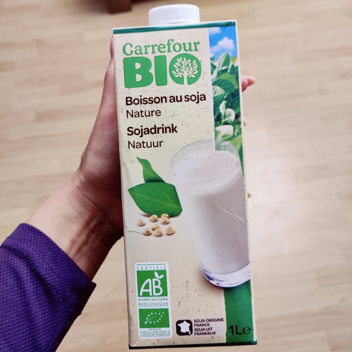 photo of Carrefour Bio Sojadrink shared by @andreiushka on  01 Oct 2021 - review