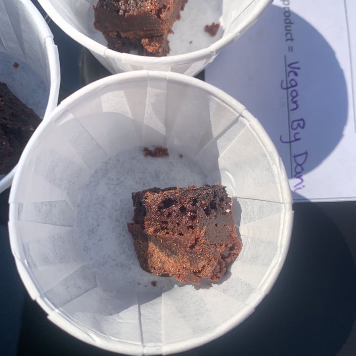 photo of Vegan By Dani Dark Chocolate Gluten Free Brownie shared by @maghsoodi on  13 Feb 2021 - review
