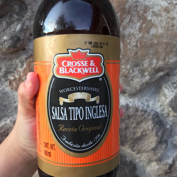photo of Crosse & Blackwell Salsa inglesa shared by @anaavaal on  19 Oct 2021 - review