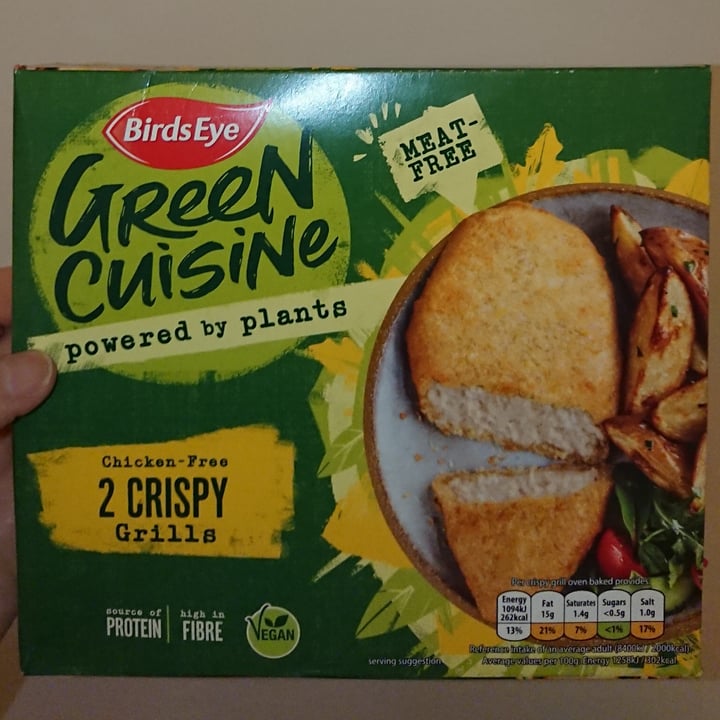 photo of Bird's Eye Green Cuisine Chicken Free 2 x Crispy Grills shared by @sunmoony on  24 Feb 2022 - review