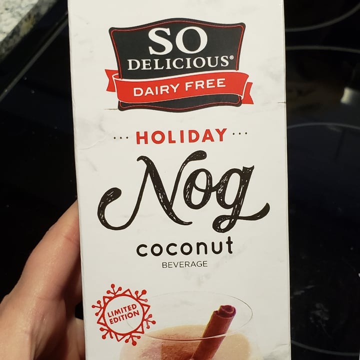 photo of So Delicious Dairy Free Holiday Nog Coconutmilk shared by @mermade on  09 Jan 2021 - review