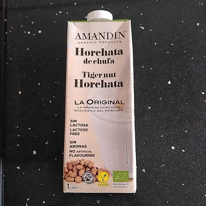 photo of Amandin Horchata de chufa shared by @elimaar on  26 Mar 2021 - review