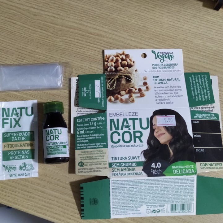 photo of Embeleze Natucor Embeleze Natucor Tintura Formula Vegana shared by @arithallyne on  13 Jul 2022 - review