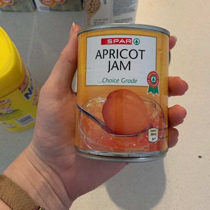photo of Spar Apricot Jam shared by @theveganstudents on  15 Sep 2021 - review