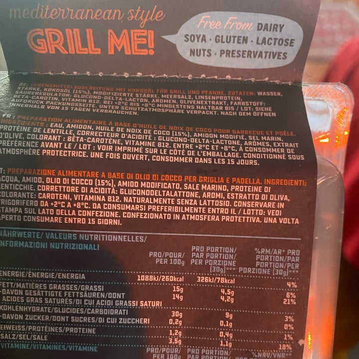 review photo of Violife Mediterranean Style - Grill me shared by @isabella2409 on 06 Aug 2022 - review