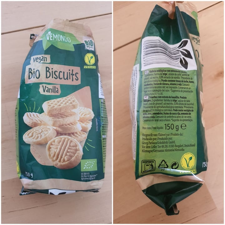 photo of Vemondo Bio biscuits vainilla shared by @evahernandezmartinez on  04 Sep 2021 - review