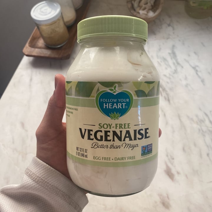 photo of Follow your Heart Soy-Free Vegenaise shared by @christopherdetails on  06 Feb 2021 - review