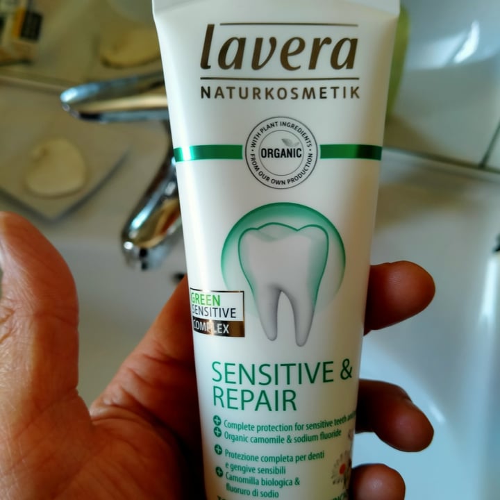 photo of Lavera Naturkosmetik Dentifricio sensitive and repair shared by @val76 on  27 May 2021 - review