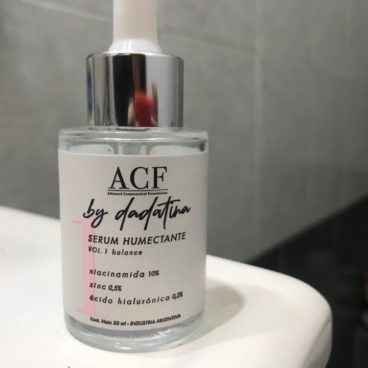 photo of ACF Serum Humectante Vol 1 Balance By Dadatina shared by @ernestinabanga on  24 May 2021 - review
