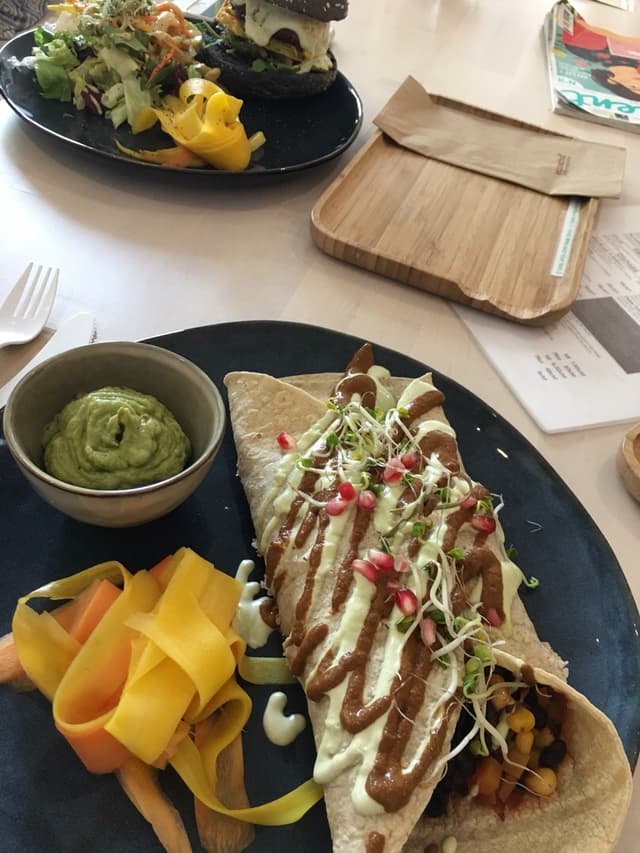 Photo of the dish “Black Bean Burrito”