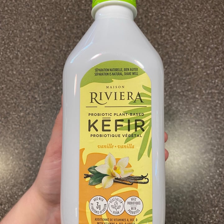 photo of Maison Riviera Vanilla Coconut Milk Kefir shared by @veganskaz on  29 Aug 2021 - review