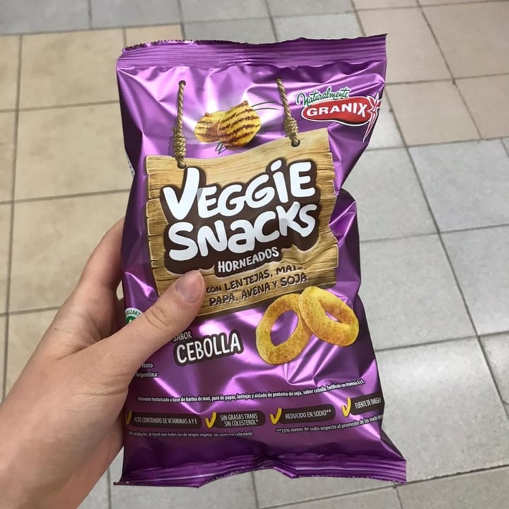 review photo of Granix Veggie Snacks Sabor Cebolla shared by @fede71 on 04 Oct 2020 - review