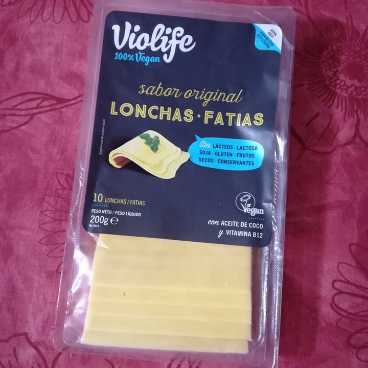 photo of Violife Lonchas Sabor Original shared by @helgaoliveira on  19 Sep 2022 - review