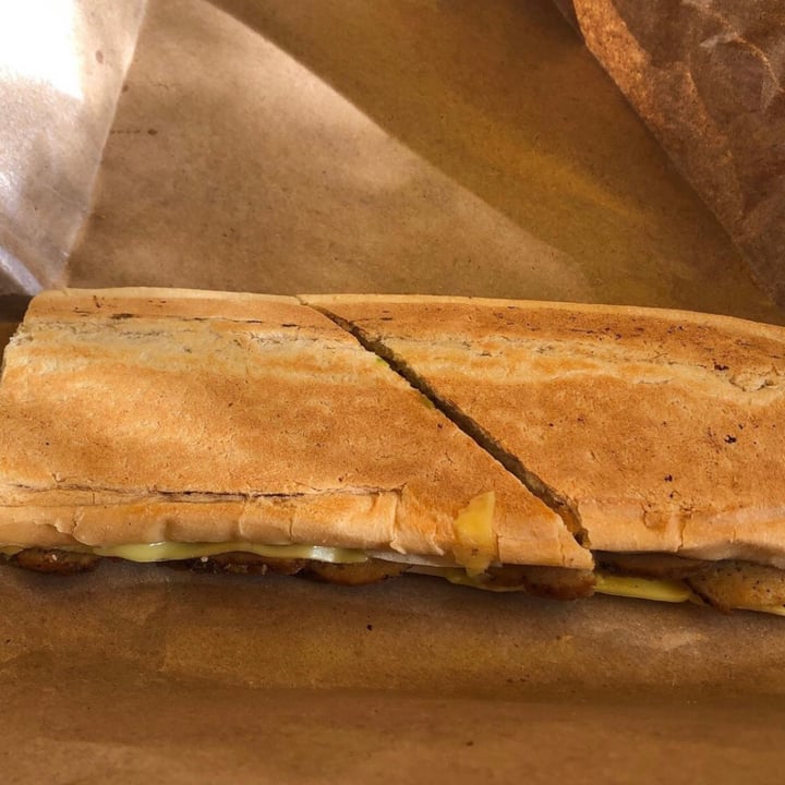 photo of Golden Dinosaurs Vegan Deli Cuban sandwich shared by @irmaroman64 on  23 Jun 2022 - review