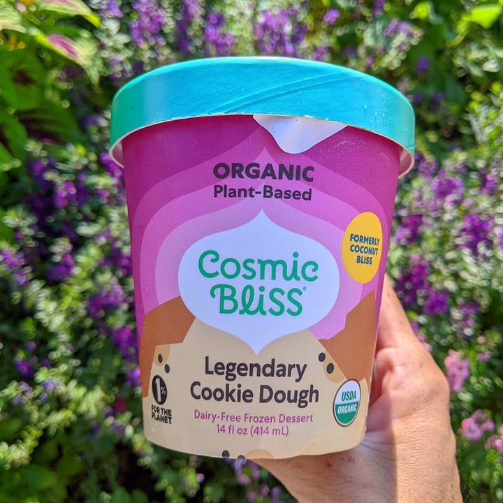 photo of Cosmic Bliss legendary cookie dough shared by @veggieassassin on  31 Oct 2022 - review