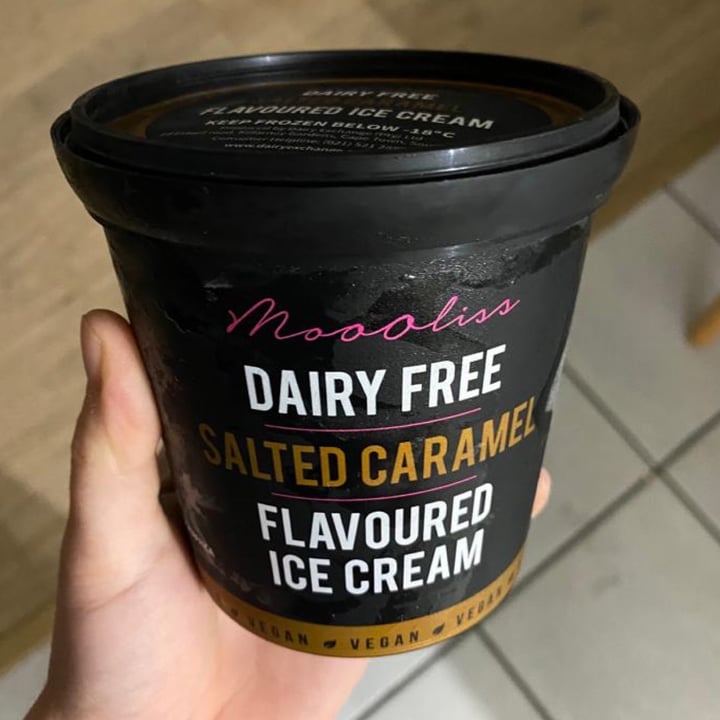 review photo of Moooliss Salted Caramel Dairy Free Ice Cream shared by @annabrooke on 30 Sep 2021 - review