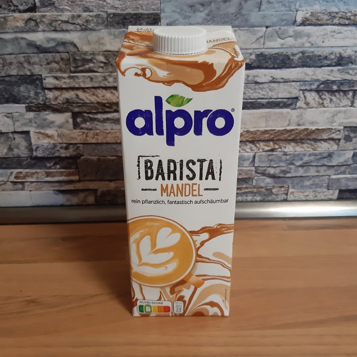photo of Alpro Almond milk barista shared by @ervatalks on  02 Jul 2022 - review