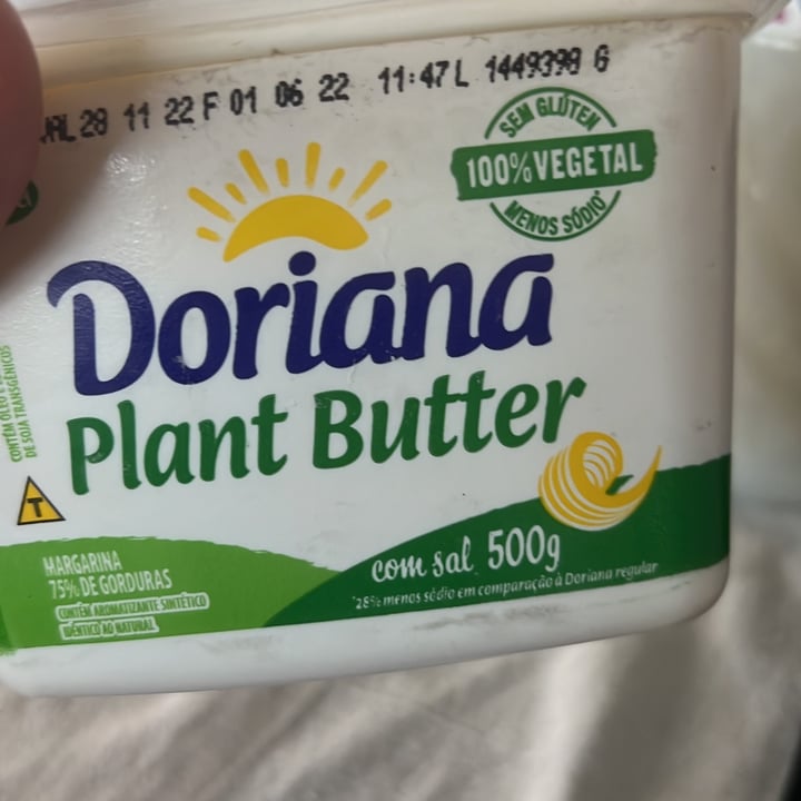 photo of Doriana Plant Based Butter shared by @cladis on  24 Sep 2022 - review