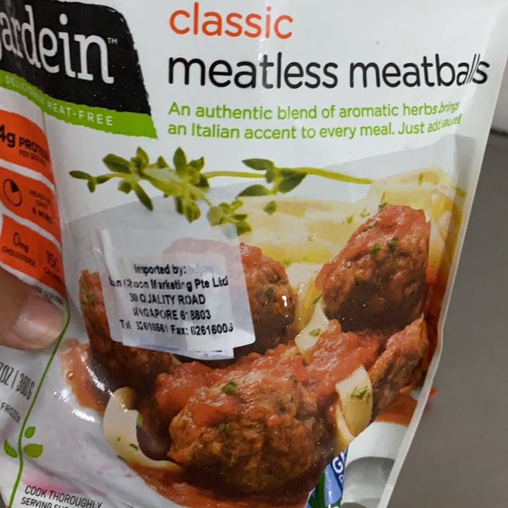 photo of Gardein Classic Meatless Meatballs shared by @roshini on  05 Jan 2021 - review