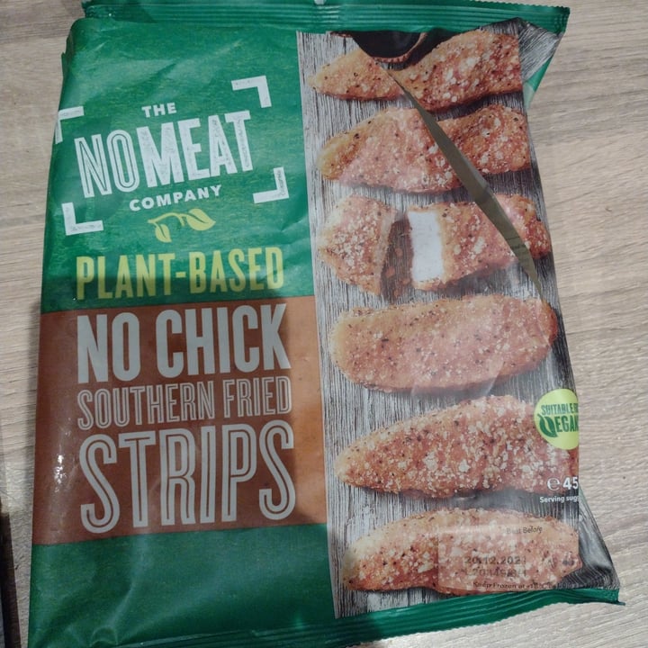 photo of The NOMEAT Company No chick southern fried strips shared by @thedappervegan on  30 Sep 2021 - review