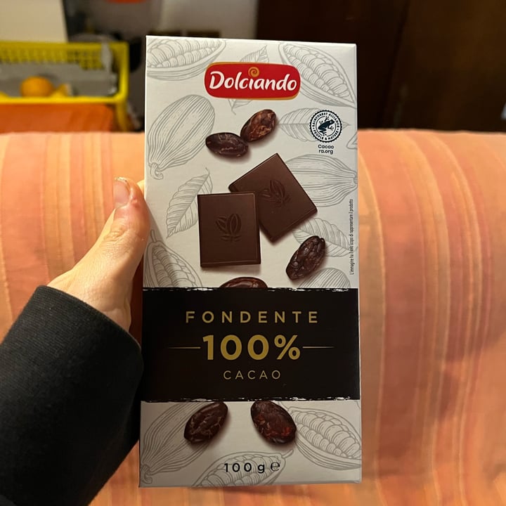 photo of Dolciando Cioccolato fondente 100% shared by @giuliazecchini on  25 Nov 2022 - review