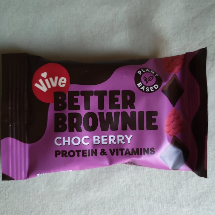 photo of Vive Better Brownie Choc Berry shared by @juliakrz on  31 Oct 2021 - review