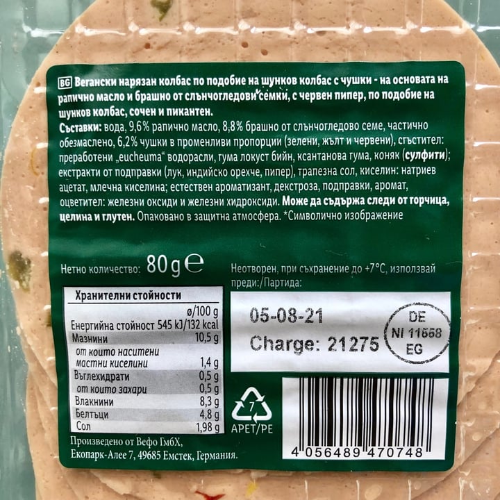 review photo of Vemondo Vegan slices ham shared by @bobbyeats on 17 Aug 2021 - review