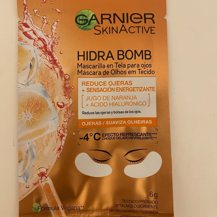 photo of Garnier Hydra bomb maschera occhi shared by @yamusita on  28 Sep 2022 - review