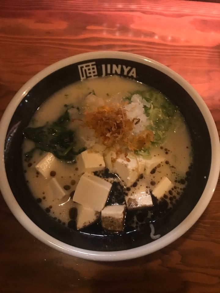 review photo of Jinya Ramen Bar Spicy Creamy Vegan Ramen shared by @destinynika on 28 Nov 2019 - review