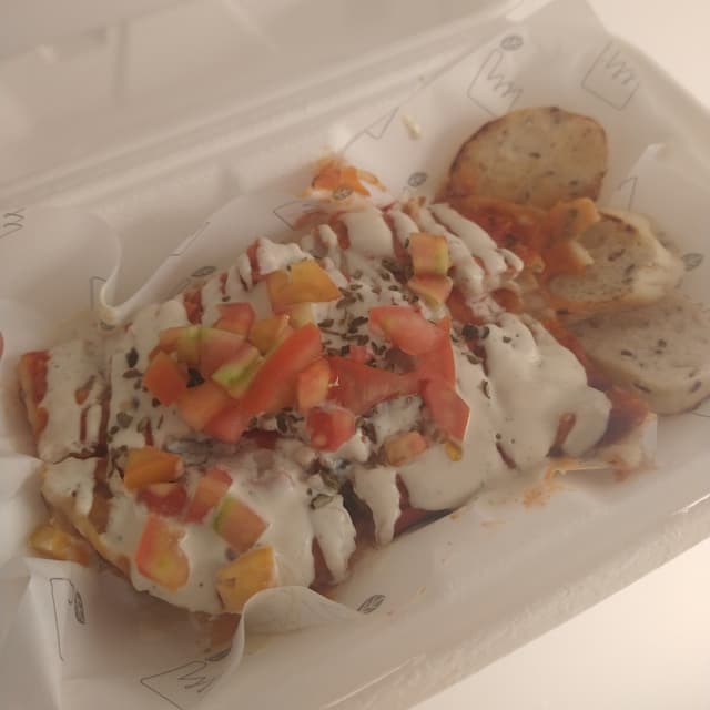 Photo of the dish “Lasaña vegana”