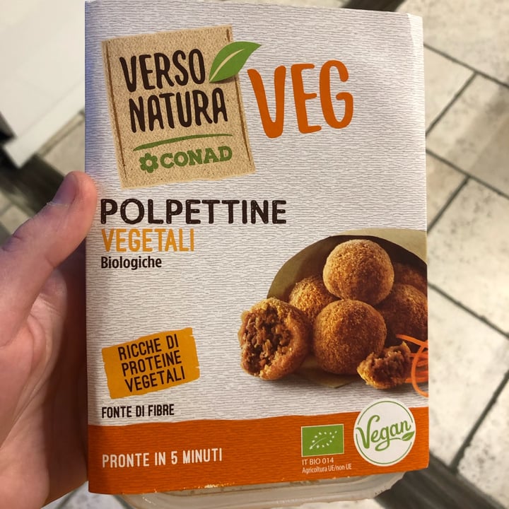 review photo of Conad Bio Polpette vegetali shared by @rebeccavegan on 09 Apr 2022 - review