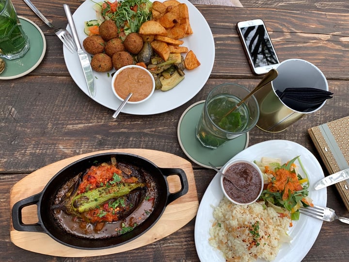 review photo of nohut gefüllte Aubergine mit Reis shared by @judihe on 12 May 2019 - review